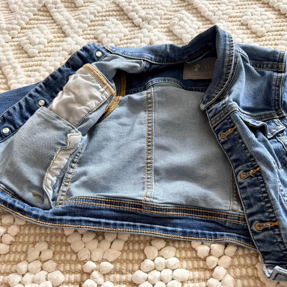 Primary Denim Jean Jacket Toddler Unisex - Picture 3 of 7